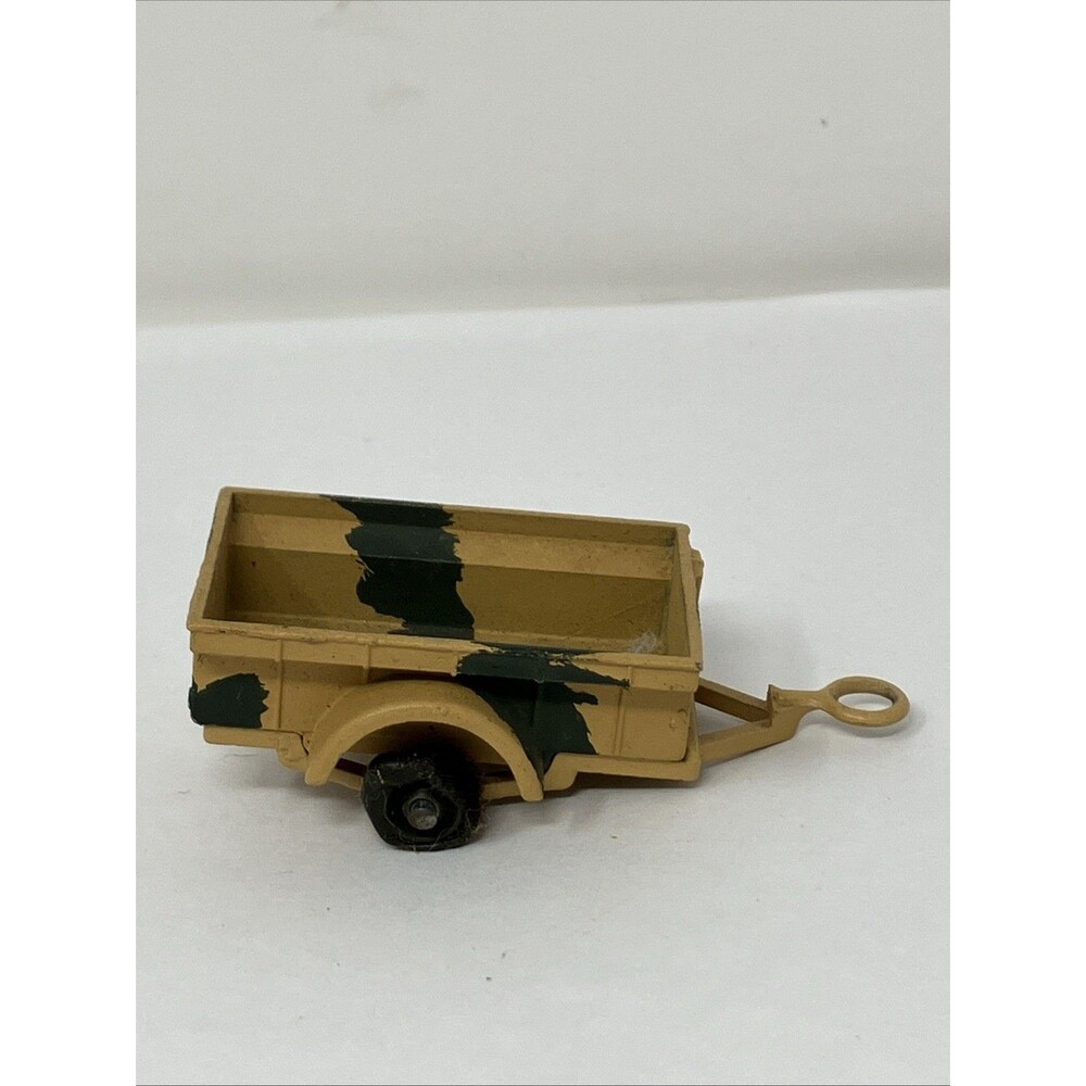 Solido 1/43 Scale Diecast 213 Army Trailer ONLY Khaki Mercedes Auto Union